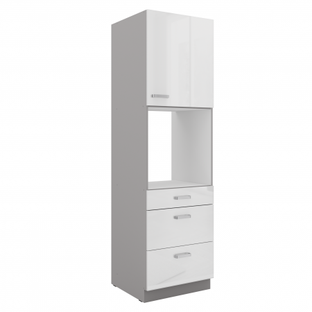 Szafka kuchenna wysoka Linea 60 DPS-210 3S 1F